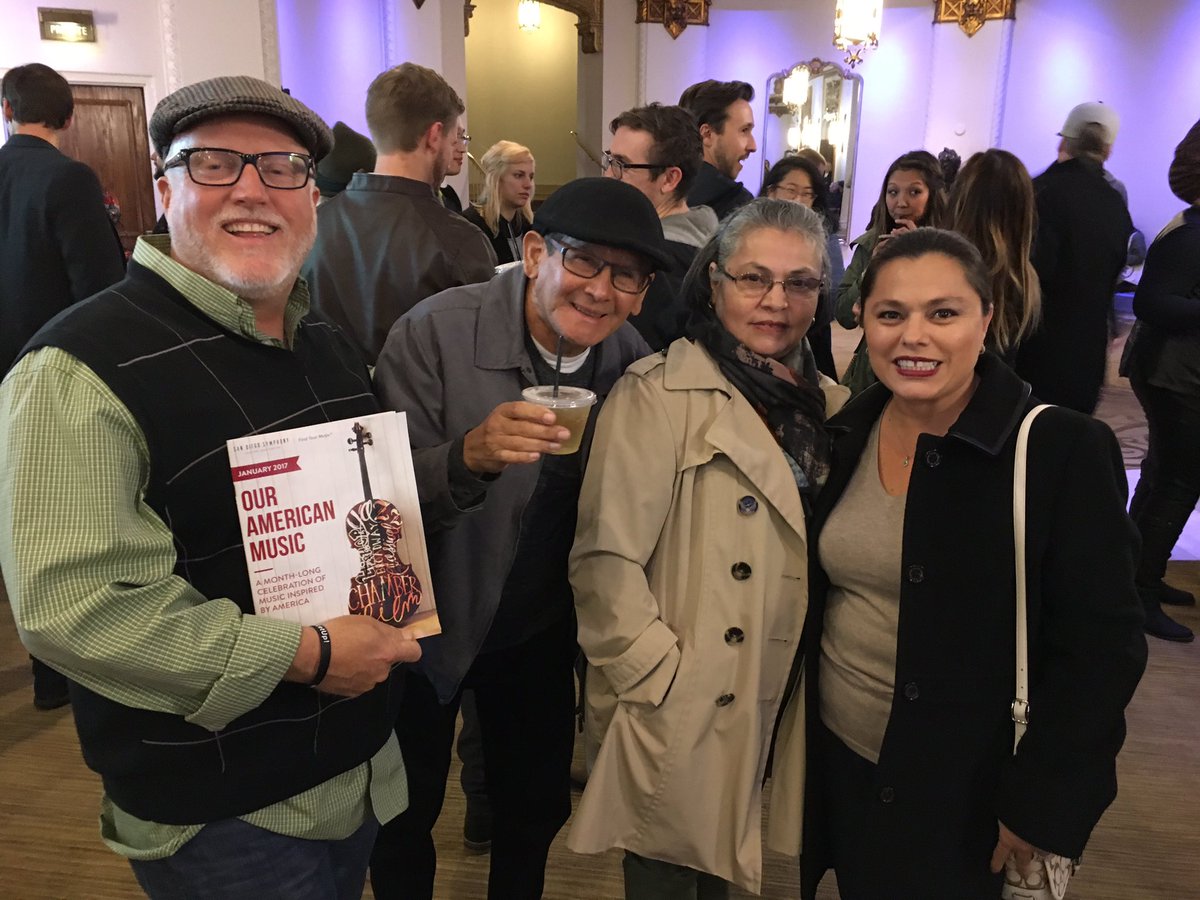 tweetsmithers's tweet photo. In laws visiting f/ #CostaRica 🇨🇷at @SanDiegoSymph #ArtsSD #SupportTheArts - They loved ❤️ t/ cultural experience + #AmericanMusic #HipHop https://t.co/W5ibibEZSs
