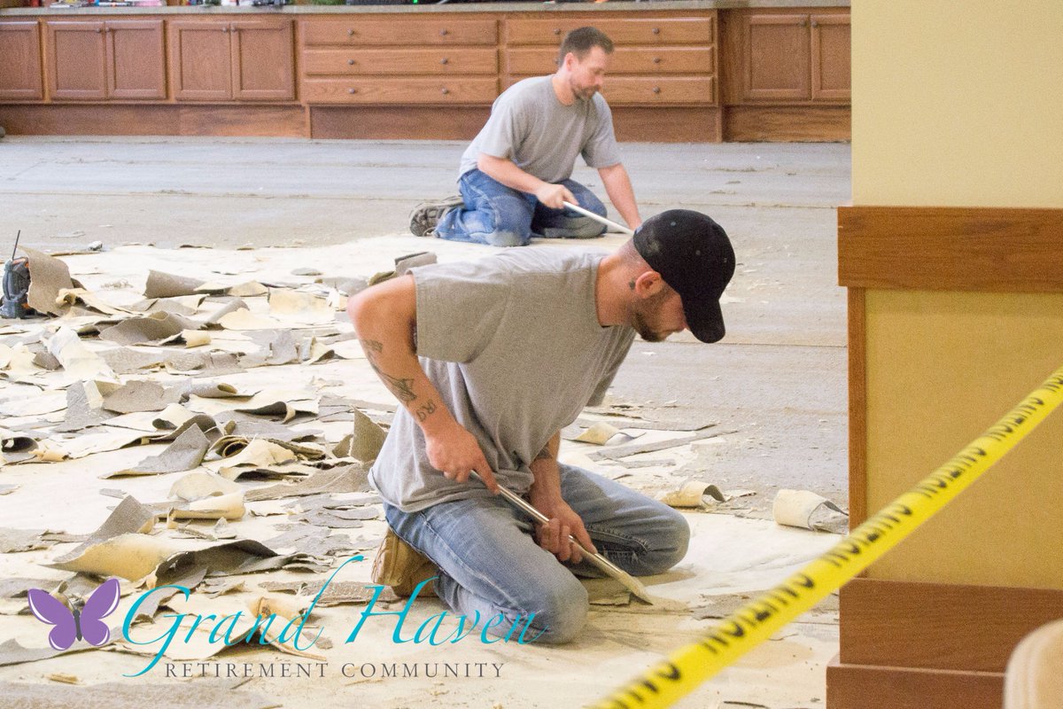 New carpet going in! We are so lucky to have an amazing crew completely revamping the main hall in just 4 short days! #bestkeptsecret