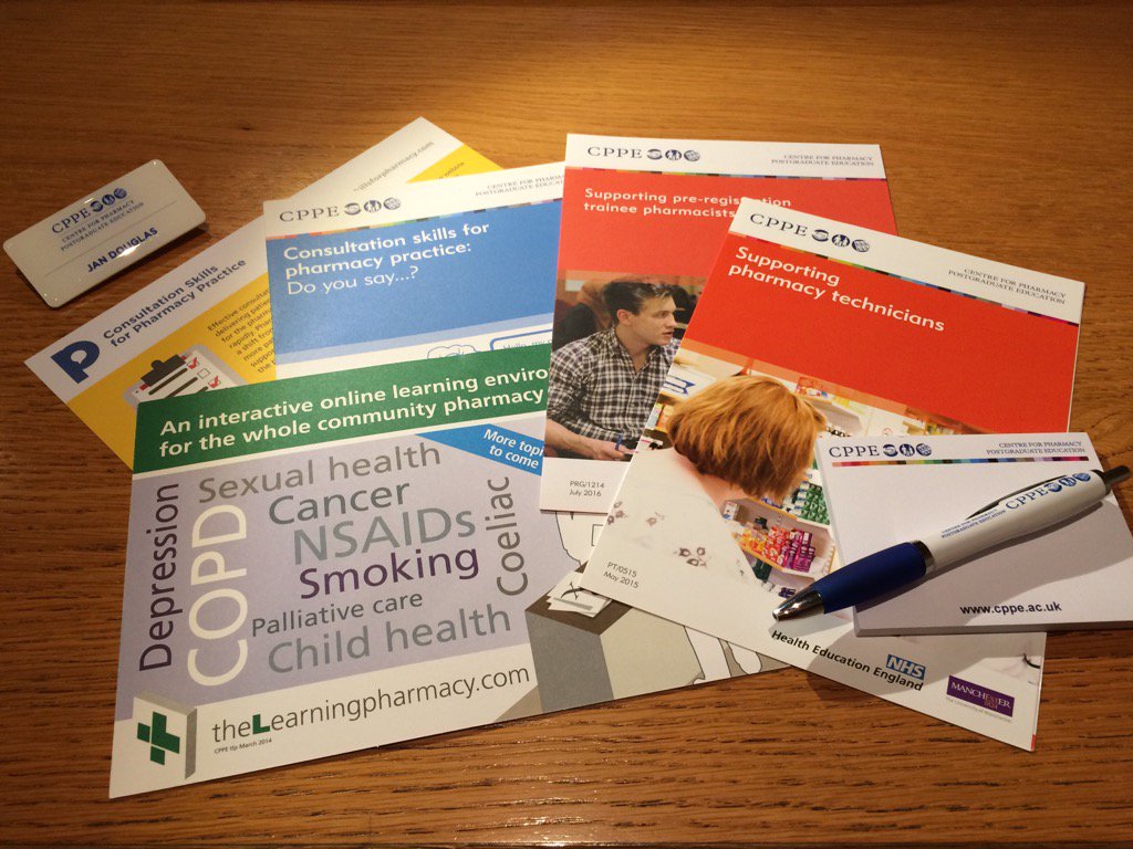 Getting ready to visit pharmacies in <a href="/BucksLPC/">bucks lpc</a>  to talk about the fabulous <a href="/cppeengland/">CPPE</a> learning materials #CPD