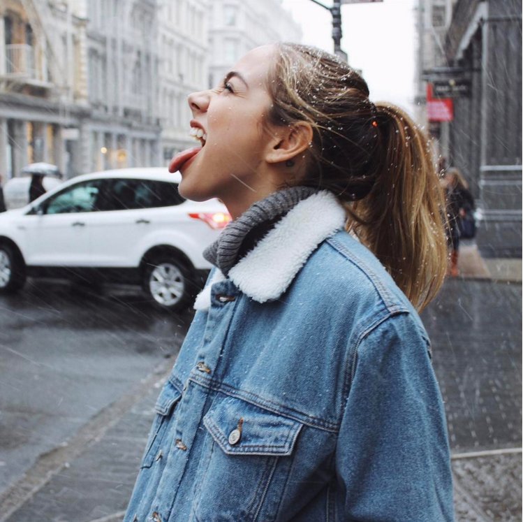 brandy melville shaine denim jacket