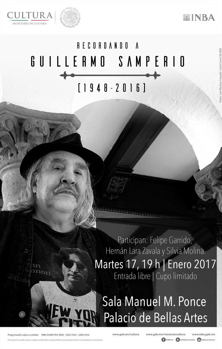 FCEMexico's tweet photo. “Uno nace con la capacidad de ser creativo y algunos la aprovechan y otros no la aprovechan tanto.” #PorSiempreSamperio https://t.co/y7XsmaVMOe