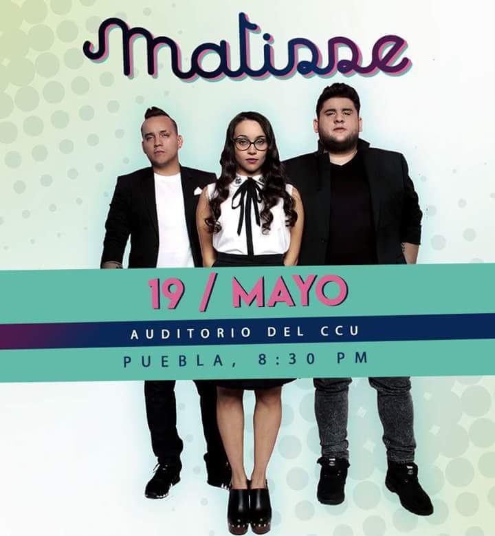 JetPuebla's tweet photo. @Matisse_Mx regresa a #puebla este 19 de mayo en el @ccubuap https://t.co/UjLp4EzIQ3