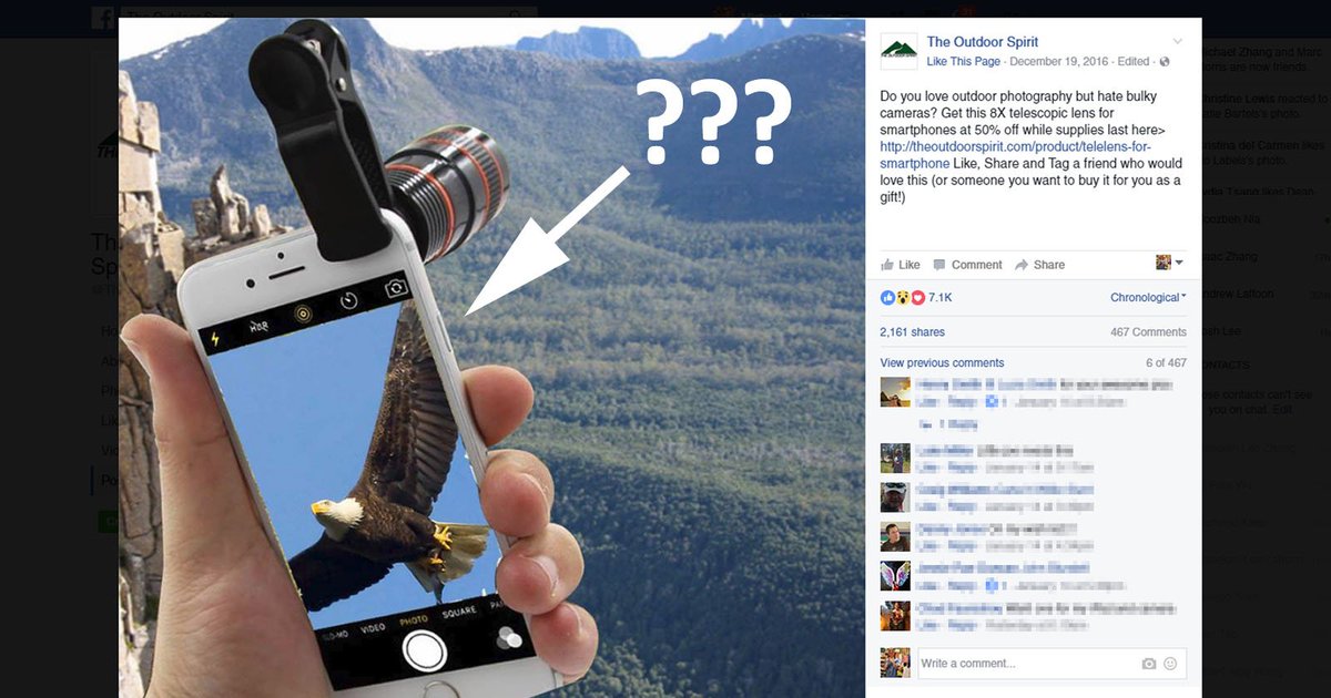 Don't fall for B.S. camera gear ads: petapixel.com/2017/01/16/don…