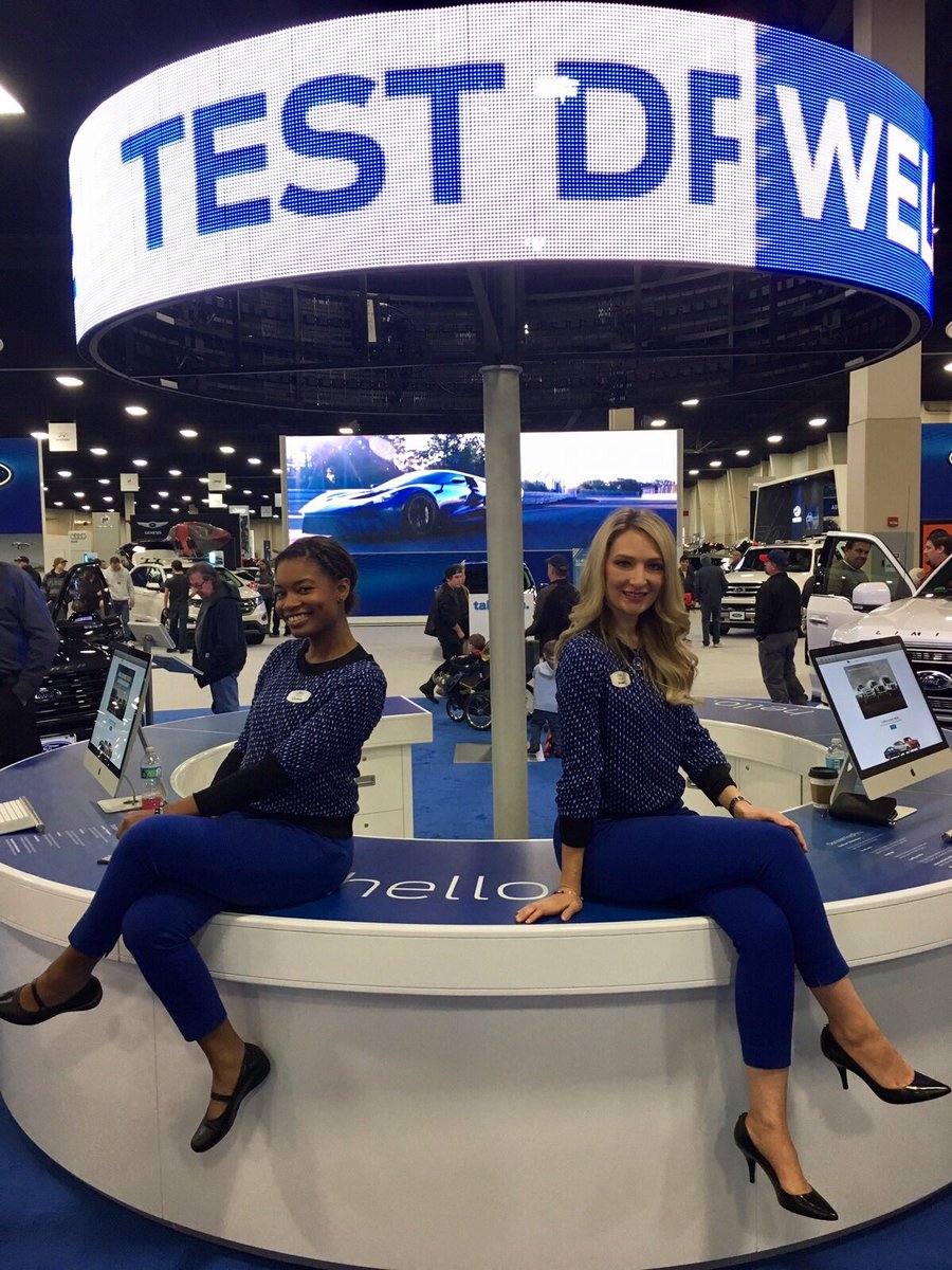 Ford_Dione's tweet photo. Last day of the @UtahAutoExpo. Come see me and @Ford_LaurenT at the Ford display until 8pm! #UtahAutoExpo #FordAutoShows https://t.co/ymTprHp5X1