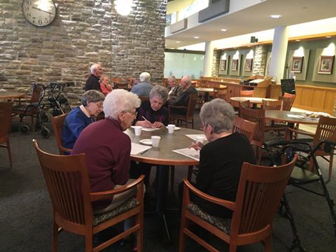 FriendshipHaven's tweet photo. January Event for Kenyon Place Residents, this month is #januarytrivia. Best thing to do on a cold rainy day! #seniorliving #activities https://t.co/E2bo49NNXR