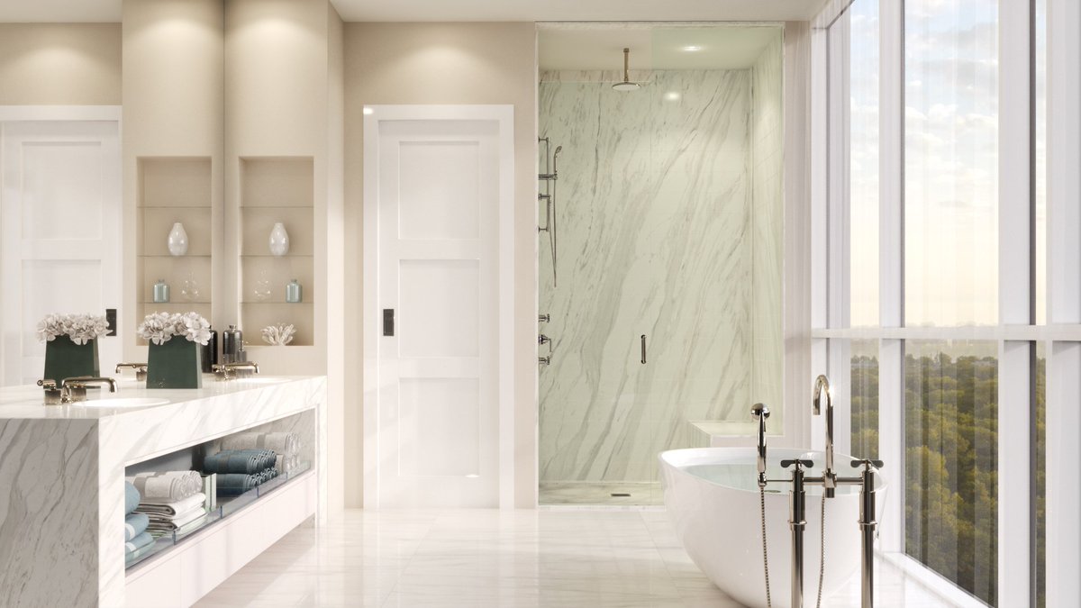 LiveAtInsignia's tweet photo. If there's one room that deserves a little extra luxury, it's the bathroom. Escalate your experience to a spa-worthy way of relaxing. https://t.co/D86Xn8XOZa