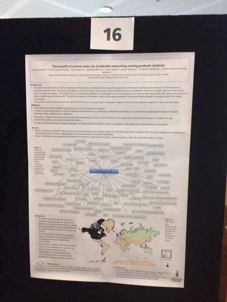 annamanore's tweet photo. In December 2016, the #EHCoIGuelph shared 3 posters at #OHEH2016 in Melbourne, Australia! See them here: https://t.co/uBtXwATsHn https://t.co/oDxz6xITdD