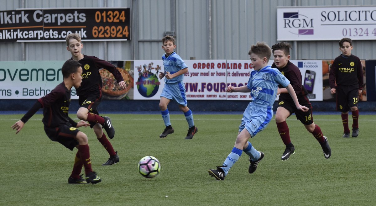 Photos from the U12 challenge match between @ForthValleyFA &amp; <a href="/ManCityAcademy/">Manchester City Academy</a> by Thomas Sands @ yfsphotos.co.uk/p160519501