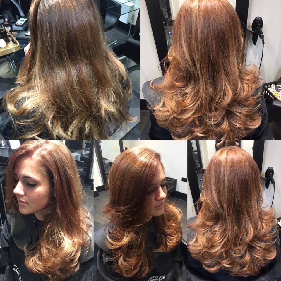 A gorgeous colour and finish with stunning, rich, copper tones. #hairstyletrends #monmouth