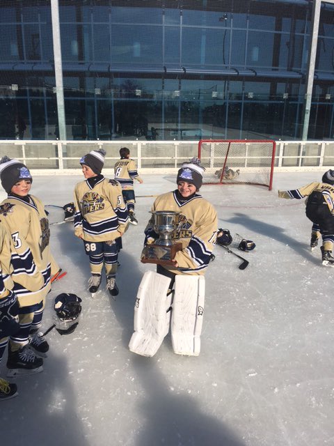 JennJenno1013's tweet photo. Matt Martin Foundation Winter Classic Champions!   Go Vipers! https://t.co/wQeuqhHiQl