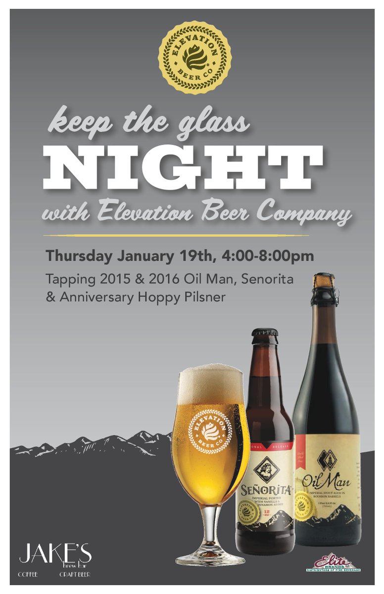 Two vintages of Oil Man on tap? Yes please! Join us this Thursday at 4pm for <a href="/jakesbrewbar/">jakes brew bar</a> Oil Man tapping.