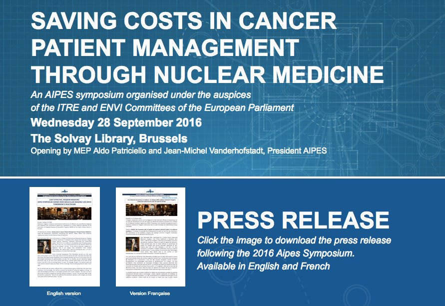 Press release following the 2016 Aipes Symposium available online : buff.ly/2jfJjjs