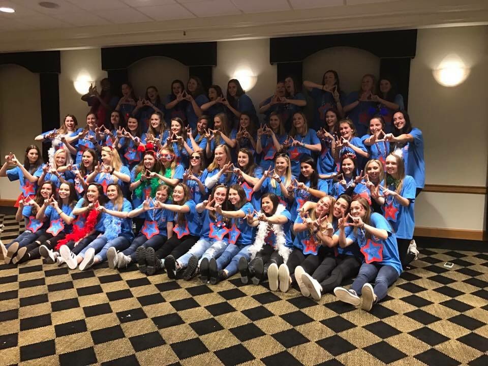 wfuKD's tweet photo. Beyond excited about all our new members!! 💚 #biddaybestday #goKD https://t.co/92EIgnr5L8
