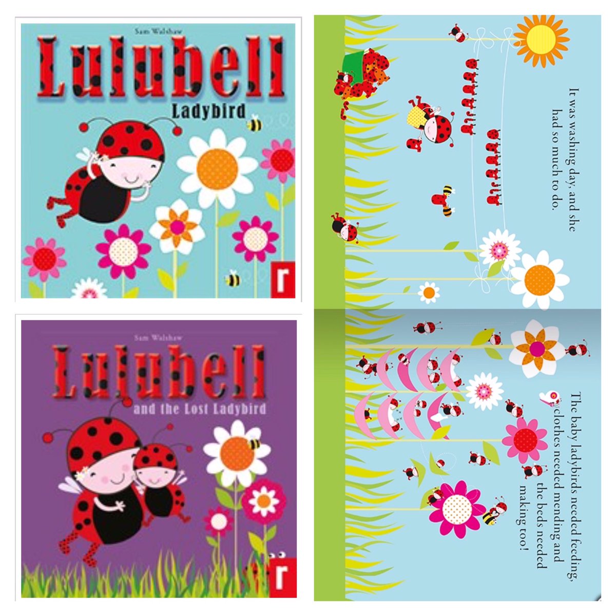 Lulubell is a very #helpful little #ladybird  find out about all her garden adventures <a href="/AlburyBooks/">Albury Books</a> ❤️❤️