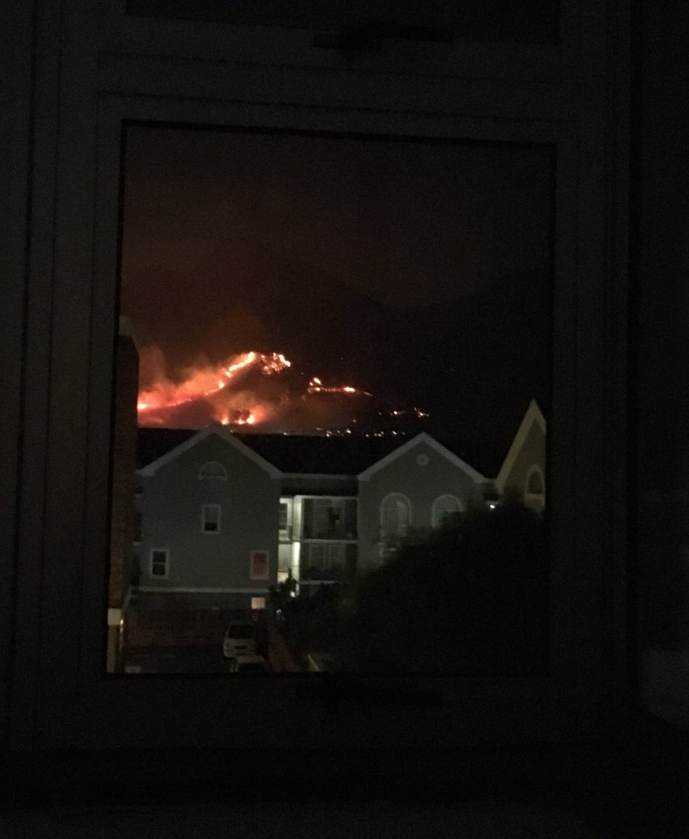 View of #deerparkfire