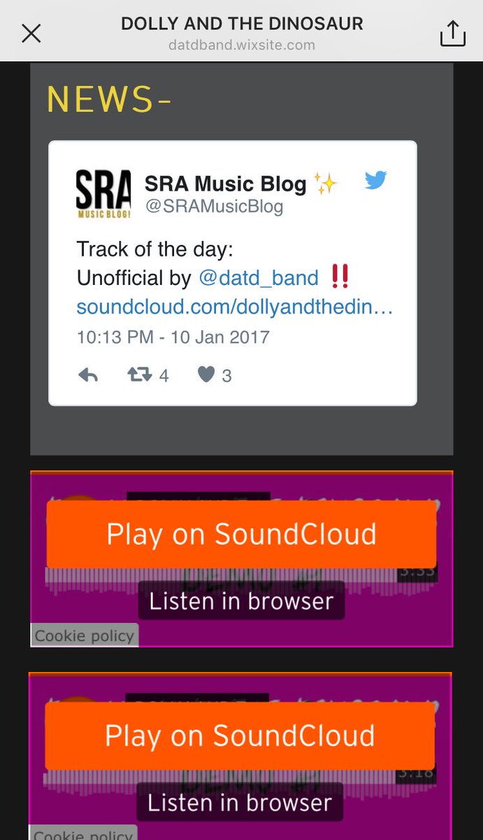 SRAMusicBlog's tweet image. Spotted 👀 datdband.wixsite.com/datd