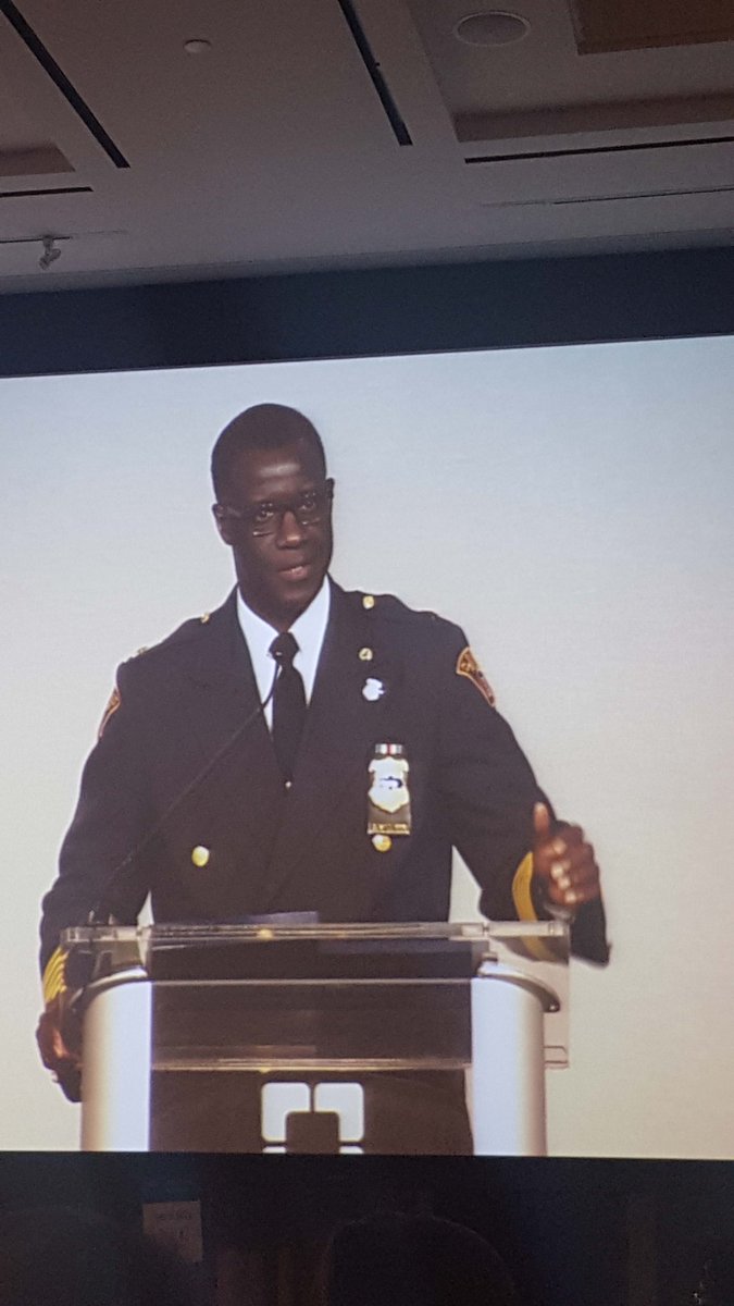 zachreed12's tweet photo. #EricBrewer says if he runs for Mayor of @CityofCleveland he will fire @CLEpolice Chief #CalvinWilliams. If I run. I will not. https://t.co/y5KRTFSBkj