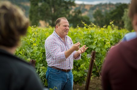 Attention to the grape skins is one of #ChuckWagner’s favorite winemaking secrets: the extract, the tannins, it’s all included in the skins