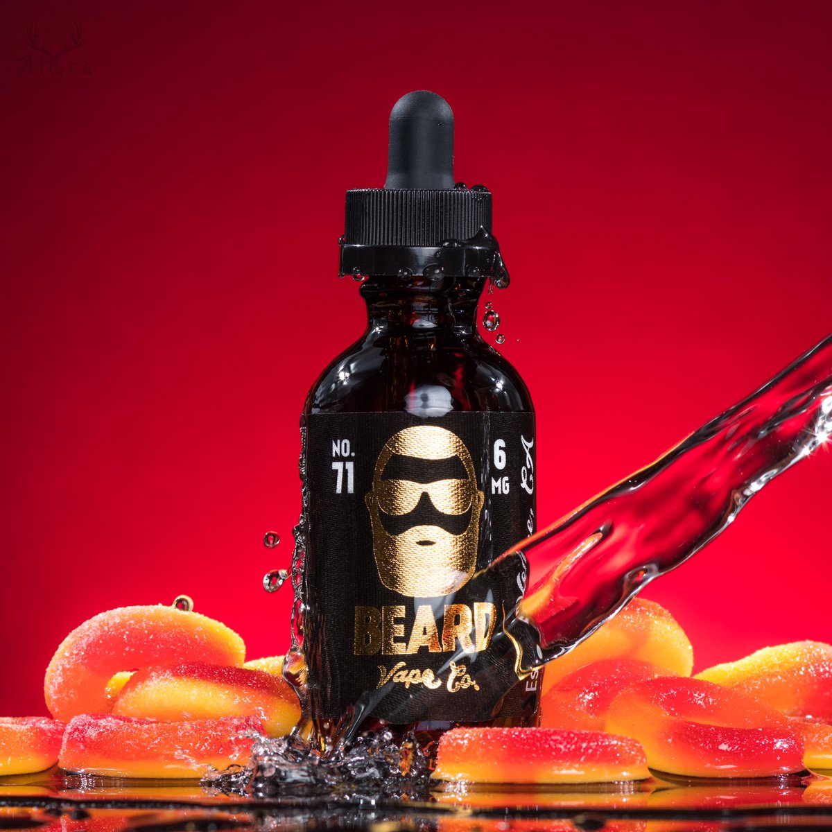 One of my faves from <a href="/beardvapeco/">Beard Vape Co.</a> 🍑 No.71 - a Gummy Peach ring with a touch of sour! #vaping #ejuice #VapeFam