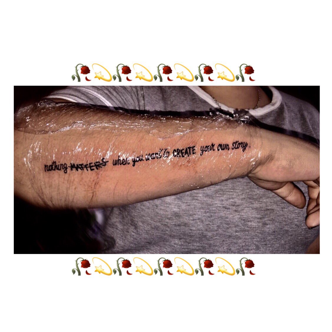 romialonsoc's tweet photo. I hope you like it @EthanDolan 💫.

🥀g already saw my tattoo 
  🥀i love ethan and grayson so much
    🥀give me your opinion https://t.co/48VrcrKm9R