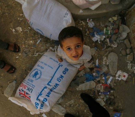 WFP's tweet photo. #FACT: Conflict has pushed 56million+ people into crisis or emergency levels of food insecurity: https://t.co/XM0VwW25B1 https://t.co/uPVwEJD5bO