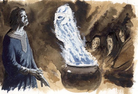 basic_witch1's tweet photo. @Macbeth_HE3 lollllll look at your face you look so scared of the apparitions https://t.co/5EKeyvV6Ax