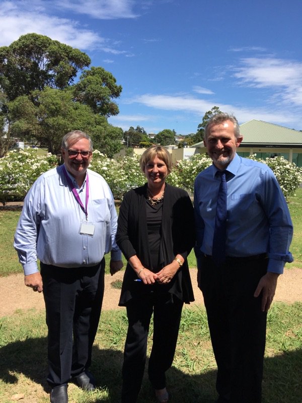TAFEGippsland's tweet photo. Great to have the Hon @GayleTierney MP, at our Morwell campus today talking all things TAFE and the future of the Latrobe Valley. https://t.co/39azn85WaM