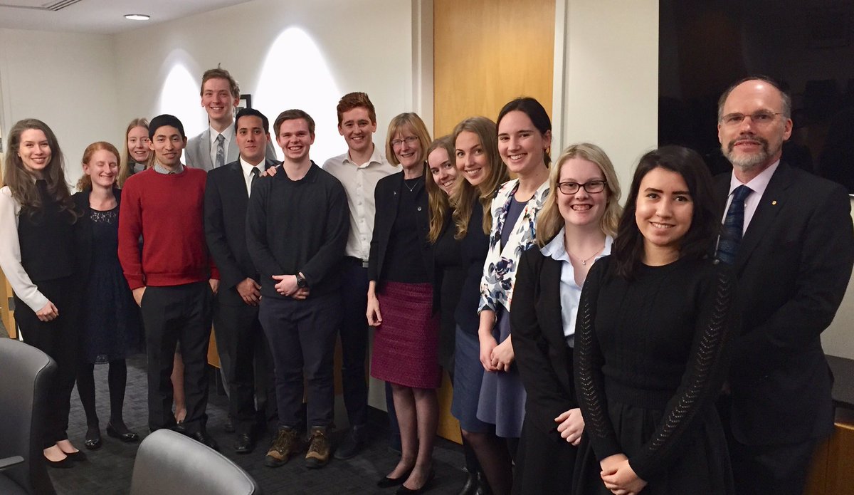 AustraliaUN's tweet photo. Great to meet impressive Australian students doing #UCWIP internships at US Congress. Excellent that a #UN day is included in the program! https://t.co/kySYgujOED
