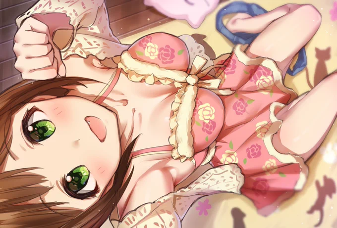 自撮り画像を送ってくる前川みく 