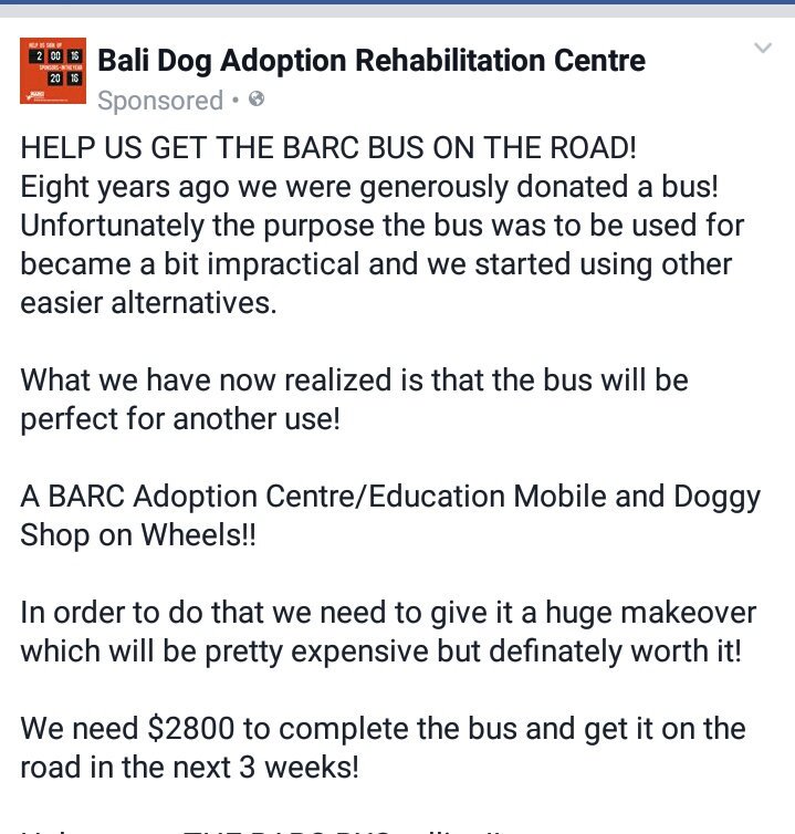 Poppy_MindDogAU's tweet photo. PLEASE RT...
Aussie #Sponsors welcome too...
They're an #Australian #Charity π
#AdoptDontShop #BaliDogs #BARC4BaliDogs #DogRescue #Ubud https://t.co/7XS4EjzEza