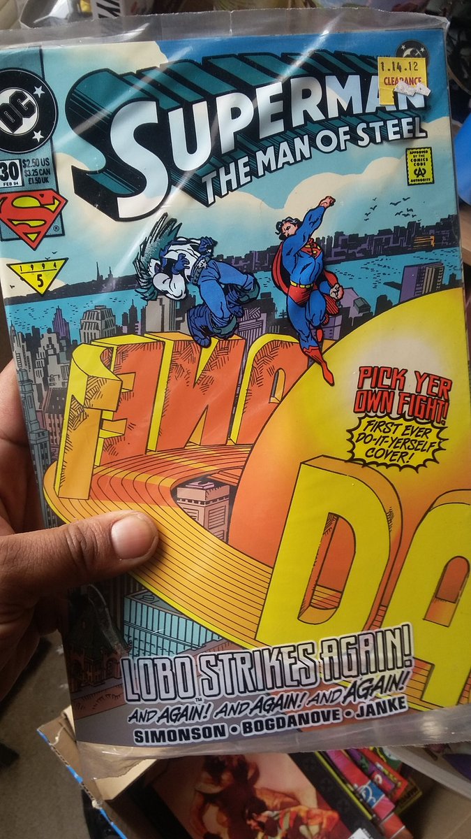 WinterreptileIn's tweet photo. Who remembers this? #Superman #Lobo #199NOW https://t.co/THjZ1YyT2P