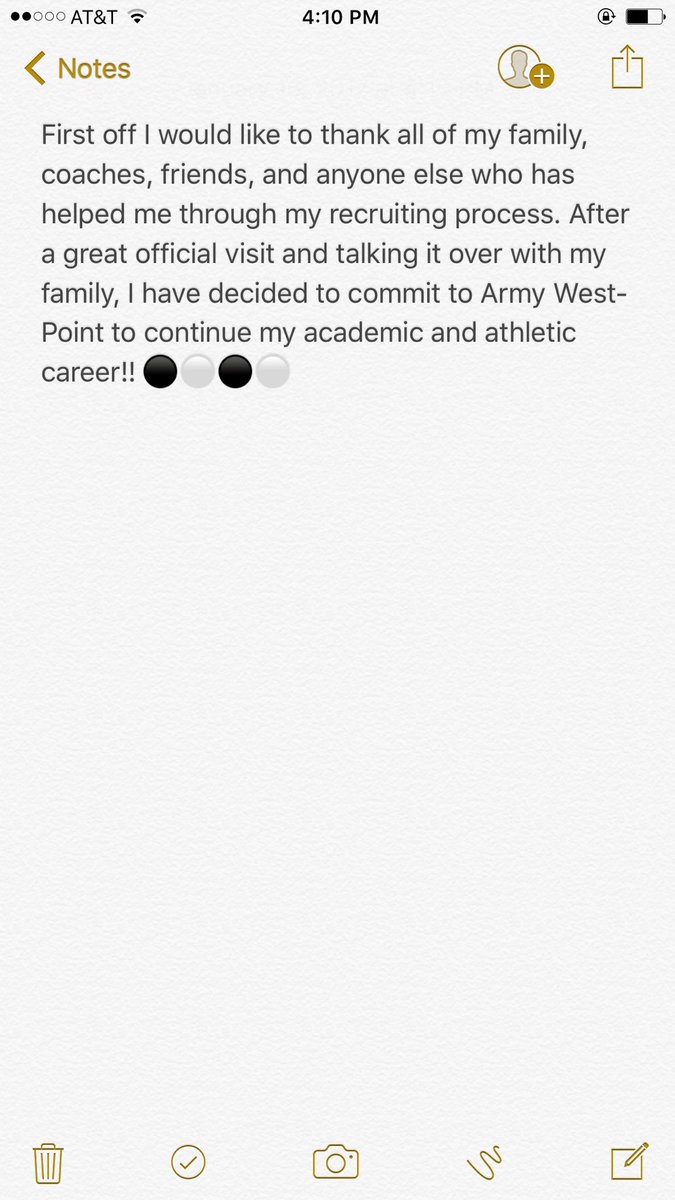 cadenr_w's tweet photo. Officially a Black Knight⚔️⚫️⚪️ #GoArmyBeatNavy https://t.co/y3uK4rcrtr