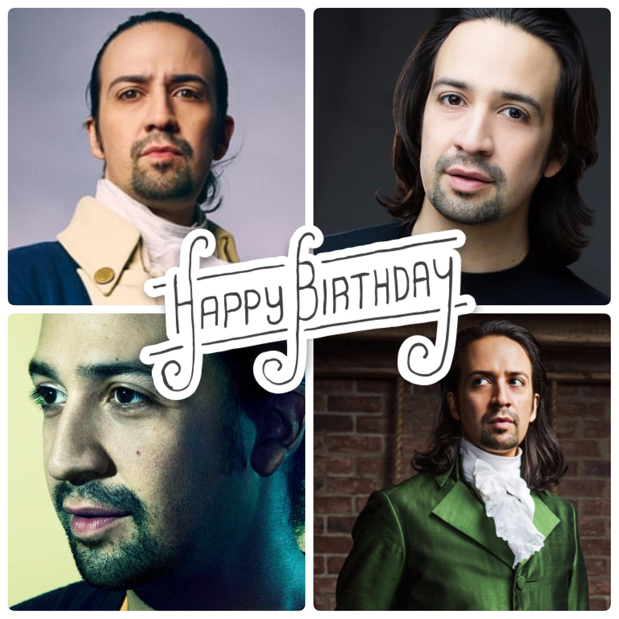 Happy Birthday to creator and star, Lin Manuel Miranda!!
Help us celebrate this creative icon today. 