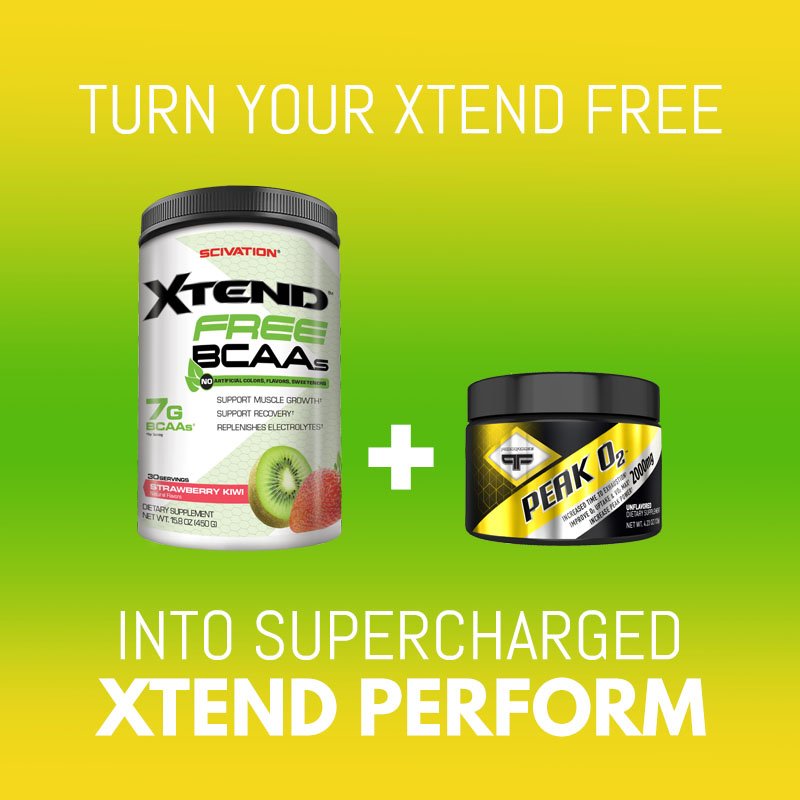 drinkxtend's tweet photo. Turn your #NaturallyAwesome #XTENDFree into supercharged #XTENDPerform: Just add a scoop of #PeakO2! Get it here: https://t.co/4SSQniJBBg https://t.co/7M9wn3xu7F