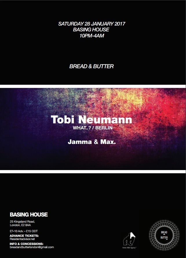BreadButterUK's tweet photo. @tobineumann soon for @BreadButterUK //@Basing_House
RA Tickets: https://t.co/iuLFnMFtuH https://t.co/C7XJCqVr4B
