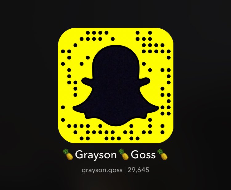 GraysonHunterG's tweet photo. Go add me on snapchat @/grayson.goss 🙈♥️ https://t.co/uckwTVpCwU