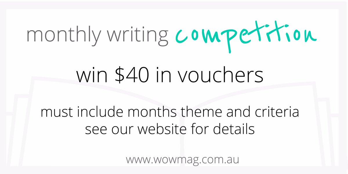 miragesmagazine's tweet image. #Hurry only 2 Days left to enter this months writing comp, #win $40 in vouchers. Good Luck. #SAWriters #mirages