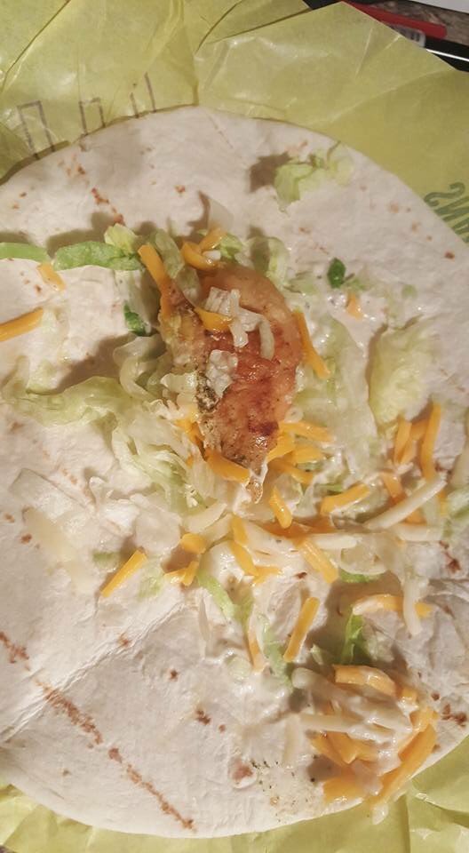 SMAmarci's tweet photo. Grilled chicken wrap from McDonalds. WTF? Seriously, @McDonalds https://t.co/56h12ILkpG