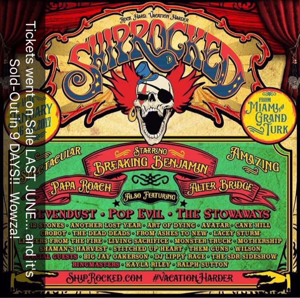 MattLip's tweet photo. Just got internet! Out here in the open sea!
#ShipRocked #SR17
#VacationHarder
#AdventuresWithLippy #DJLife #LippyRage #PromoterLife https://t.co/dEzXUZkrq7