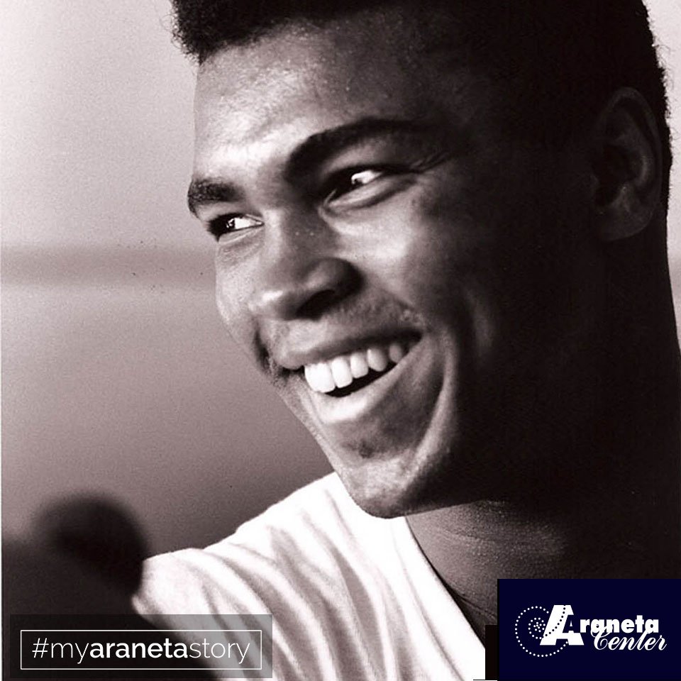 Happy birthday, Muhammad Ali! Your memory lives on, thank you for Ali Mall! 