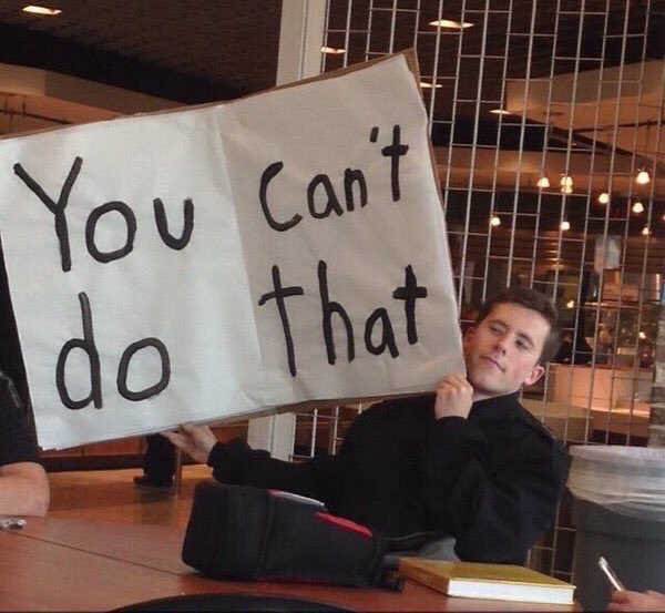 When a nonvegan tries to vegan check me