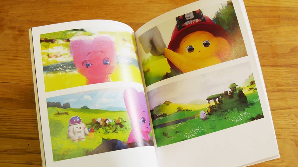 moomthemovie's tweet photo. BD/DVD特典コレクターズハンドブックはキャラクター原案から、堤＆ロバート監督書き下ろしアート入りの全60ページ。
監督達がアニメ制作で使う手法「カラースクリプト」やキャラクターの感情を表現した「エモーショナルチャート」等も収録。
https://t.co/AZ2DmTu2RB https://t.co/rmshFjwNjK