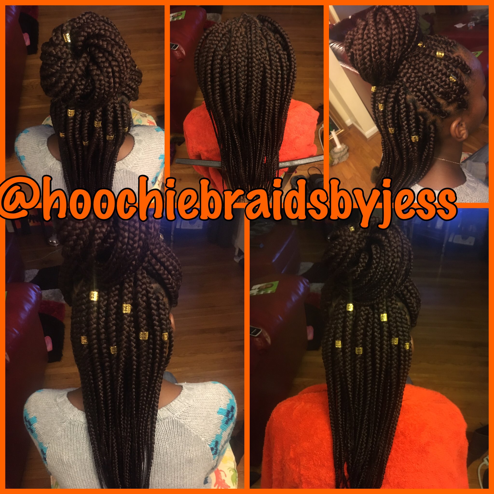 Bra Strap Length Box Braids