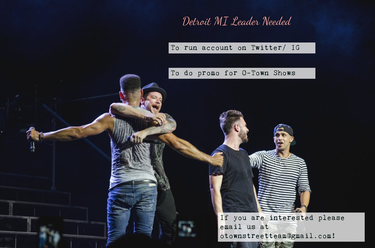 OTownStreetTeam's tweet photo. We are looking for a leader to run the @otst_mi_detroit street team! If you are interested, please email us! https://t.co/oGOk6dopvG