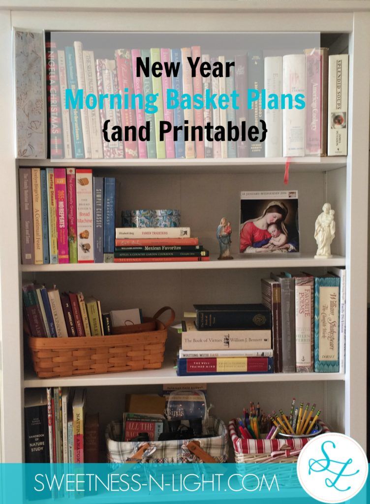 New Year Morning Basket Plans and Free Printable! - Sweetness-n-Light buff.ly/2iAonow @Cheremere #ihsnet #homeschool