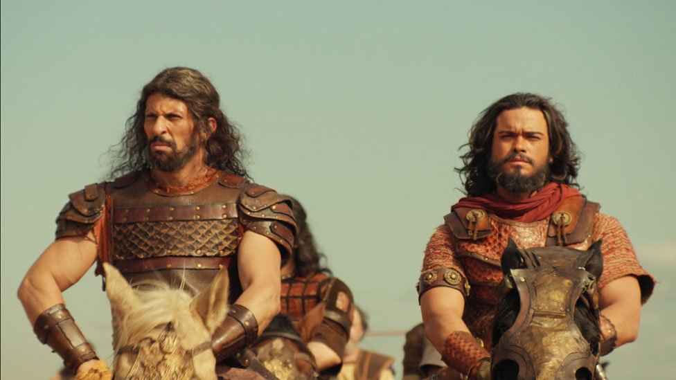 TVN's tweet photo. Durante siete días, Josué y los hebreos deberán marchar alrededor de Jericó, tal como lo señaló Dios #JosueTVN → https://t.co/iDDJeJtDIH https://t.co/TQRUAdEQgU