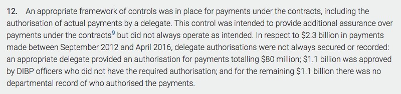 JanineOFlynn's tweet image. Rules in place but not followed: $2.2BILLION spent without approvals or records #outsourcing101 #contractfail #accountability