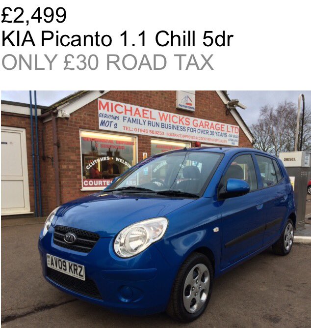 WicksGarage's tweet image. New stock!  Ideal first car 🚗 visit michaelwicksgarage.co.uk for more details #Kia #usedcars #wisbech #wisbechcars