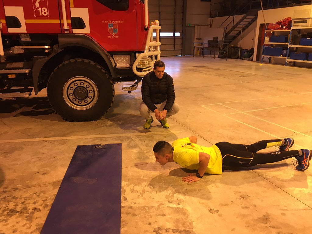 pompiersdugard's tweet photo. .@BertoStephan @bezu30 - Pompes et Gainage pour nos jeunes pros #FISPP2016 en mode sport pour la matinée à SaintHippolyteDuFort #Gard https://t.co/DoodPDGJOl