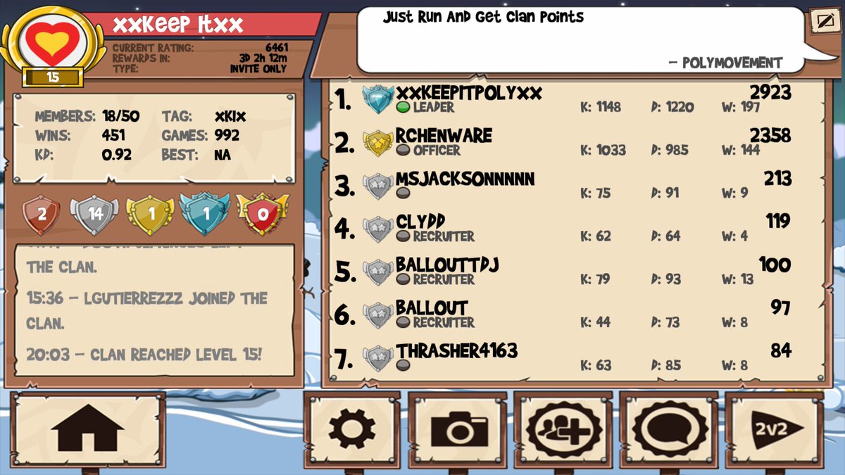 FunRun2Golden's tweet image. Please add me and join my clan pls need more gold and diamonds. Also is that the real Clydd lmao🤔